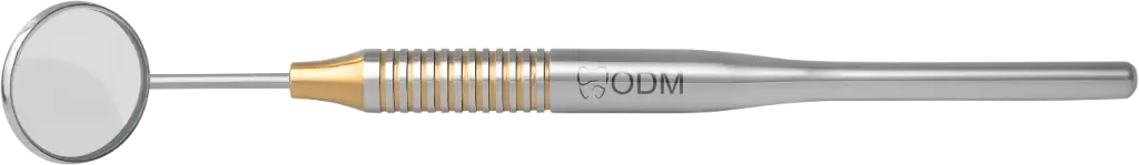 Dental Mirror - Individual - Gold Plated