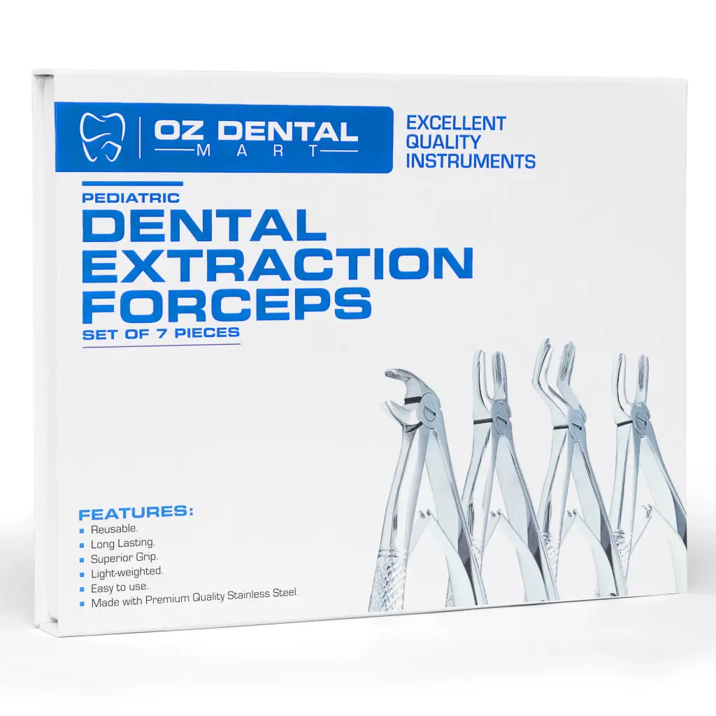 Extraction Forceps set - Standard - Paediatric - (Set of 07)