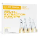 Extraction Forceps set - Gold Plated - Paediatric - (Set of 07)
