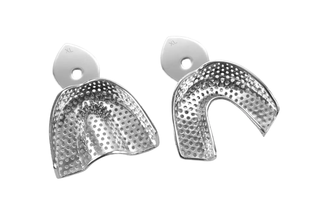 Dental Impression Tray - Perforated - Upper/Lower -X-Large - Individual