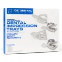 Dental Impression Trays Solid Upper & Lower - Set of 08