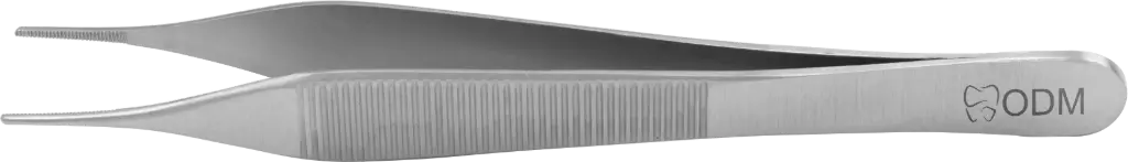 Adosn Micro Tissue Forceps 11cm Rat Tooth 1:2