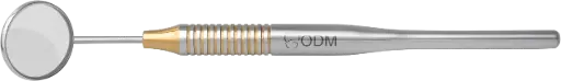 Dental Mirror - Individual - Gold Plated